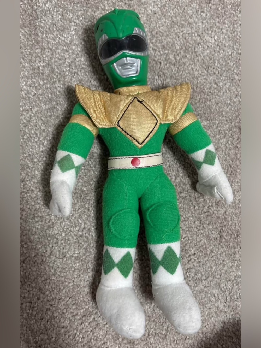 Vintage Power Ranger Tommy Plush Mighty Morphin Power Rangers